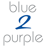 blue2purple logo