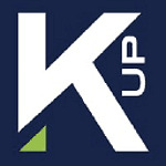 Kick-up logo