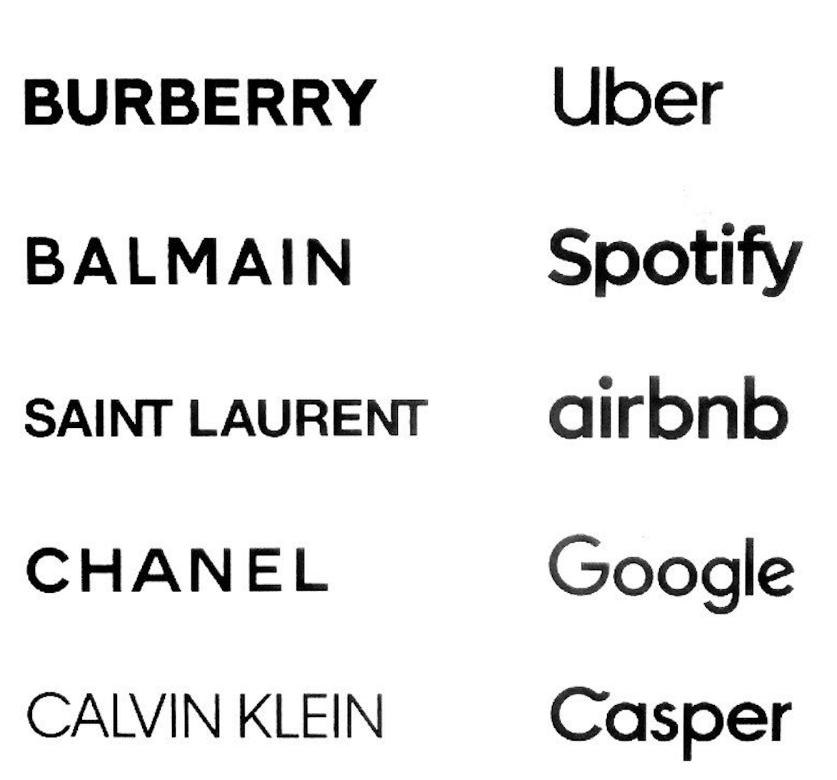 logos luxes vs logos digitaux