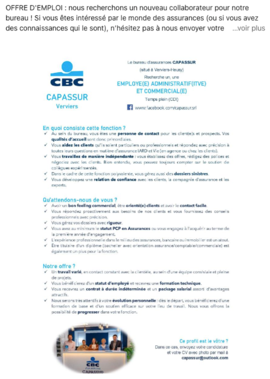 Offre d'emploi PDF CBC